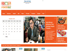 Tablet Screenshot of indonesiafoodbiz.com